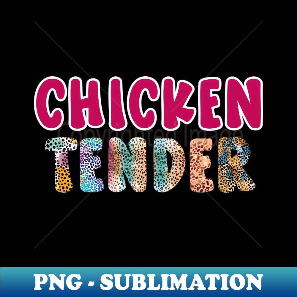Leopard Pattern Chicken The Chicken Tender Funny Chicken groovy and leopard pattern | Inspire ...