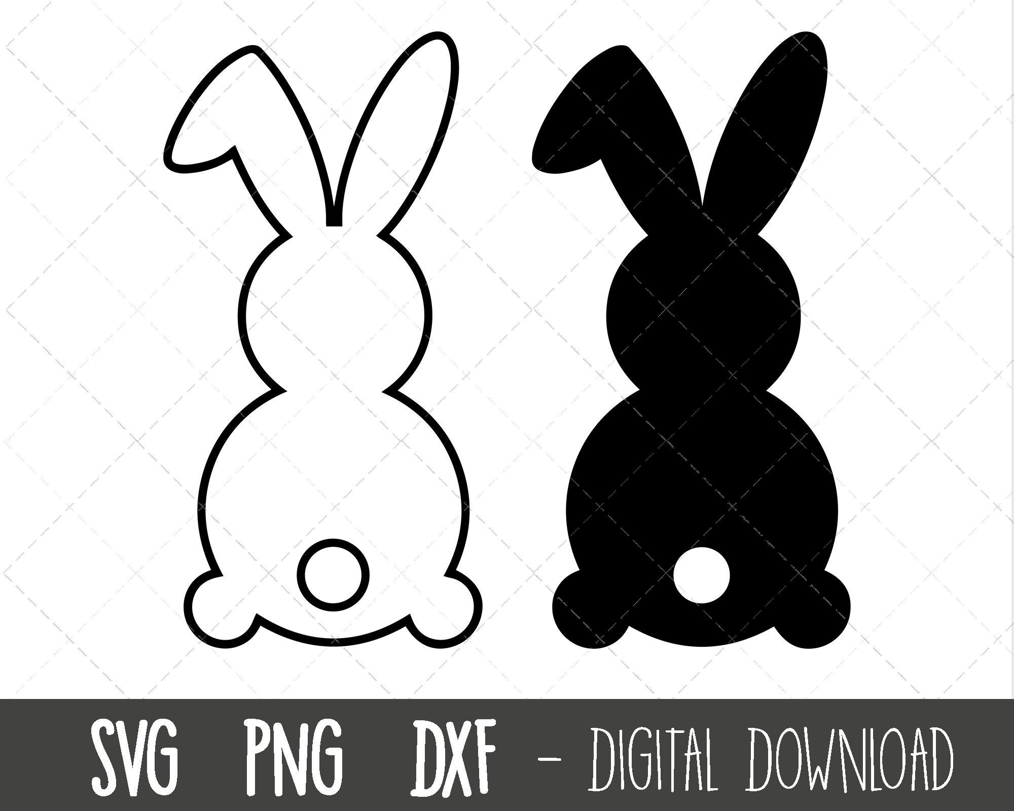 Easter bunny SVG, bunny svg, easter svg, rabbit svg, bunny s | Inspire ...