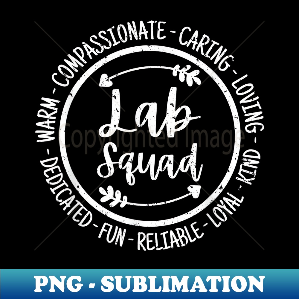 Lab Squad Life Staff Worker Tech Team Appreciation Vintage - | Inspire ...
