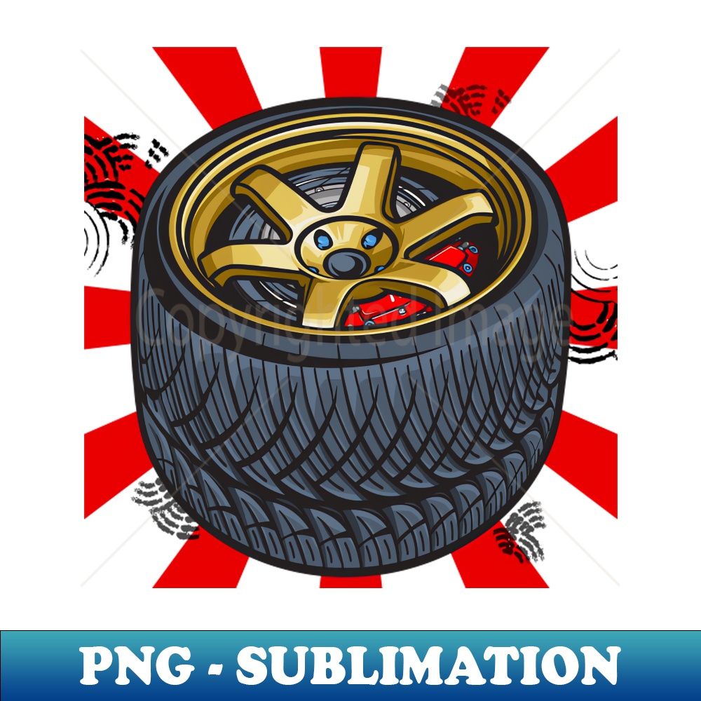 Tuning Wheel Rim JDM Fan Stance - Instant Sublimation Digita | Inspire ...