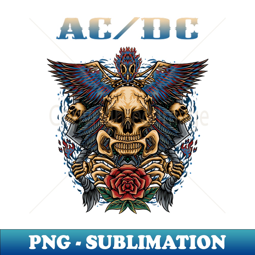 AC DC BAND - Creative Sublimation PNG Download - Perfect for | Inspire ...