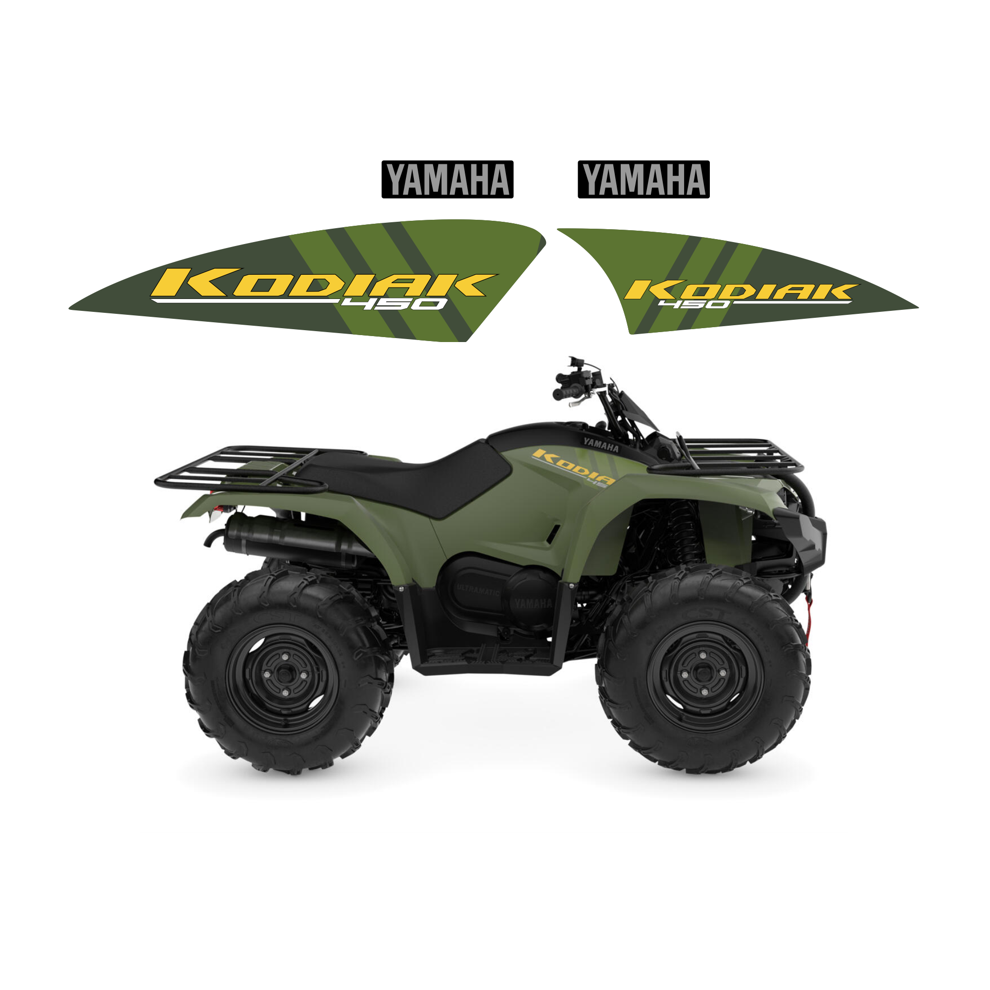 Dinli OEM DL601 Diamondback Beast Body Decal Sticker Kit – Complete Set 50cc-150cc