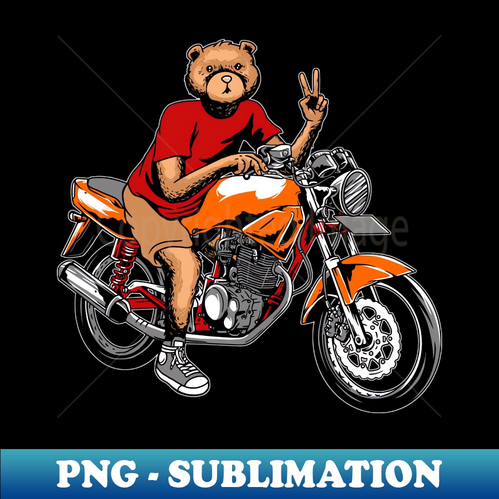Bear Rider - Professional Sublimation Digital Download - Boo - Inspire ...