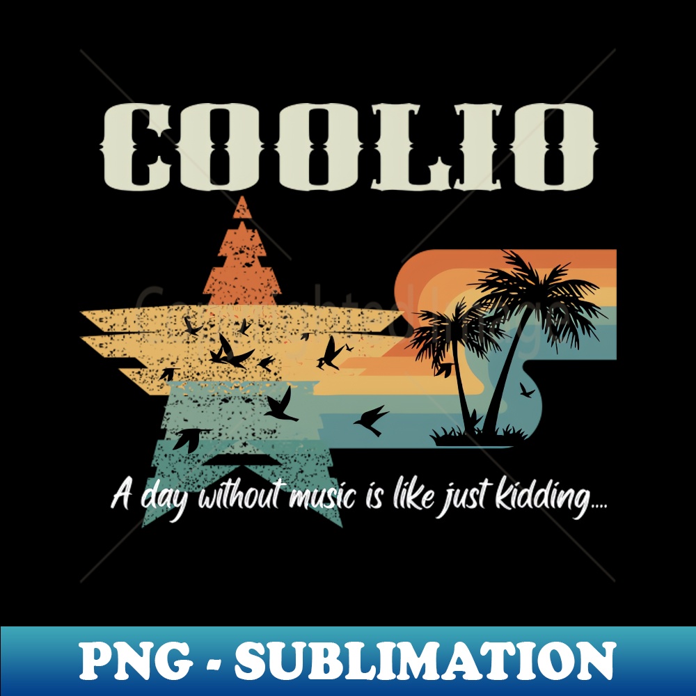 COOLIO RAPPER - Modern Sublimation PNG File - Instantly Tran | Inspire ...