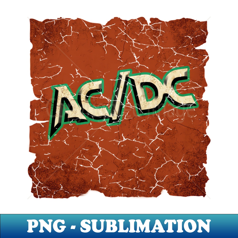 AC-DC - PNG Transparent Digital Download File for Sublimatio | Inspire ...