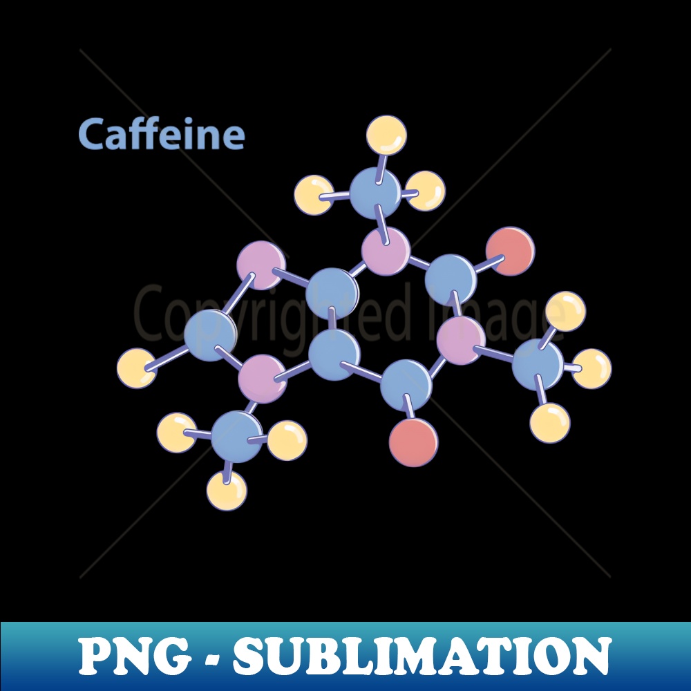 Abstract caffeine molecule vector model - Elegant Sublimatio | Inspire ...