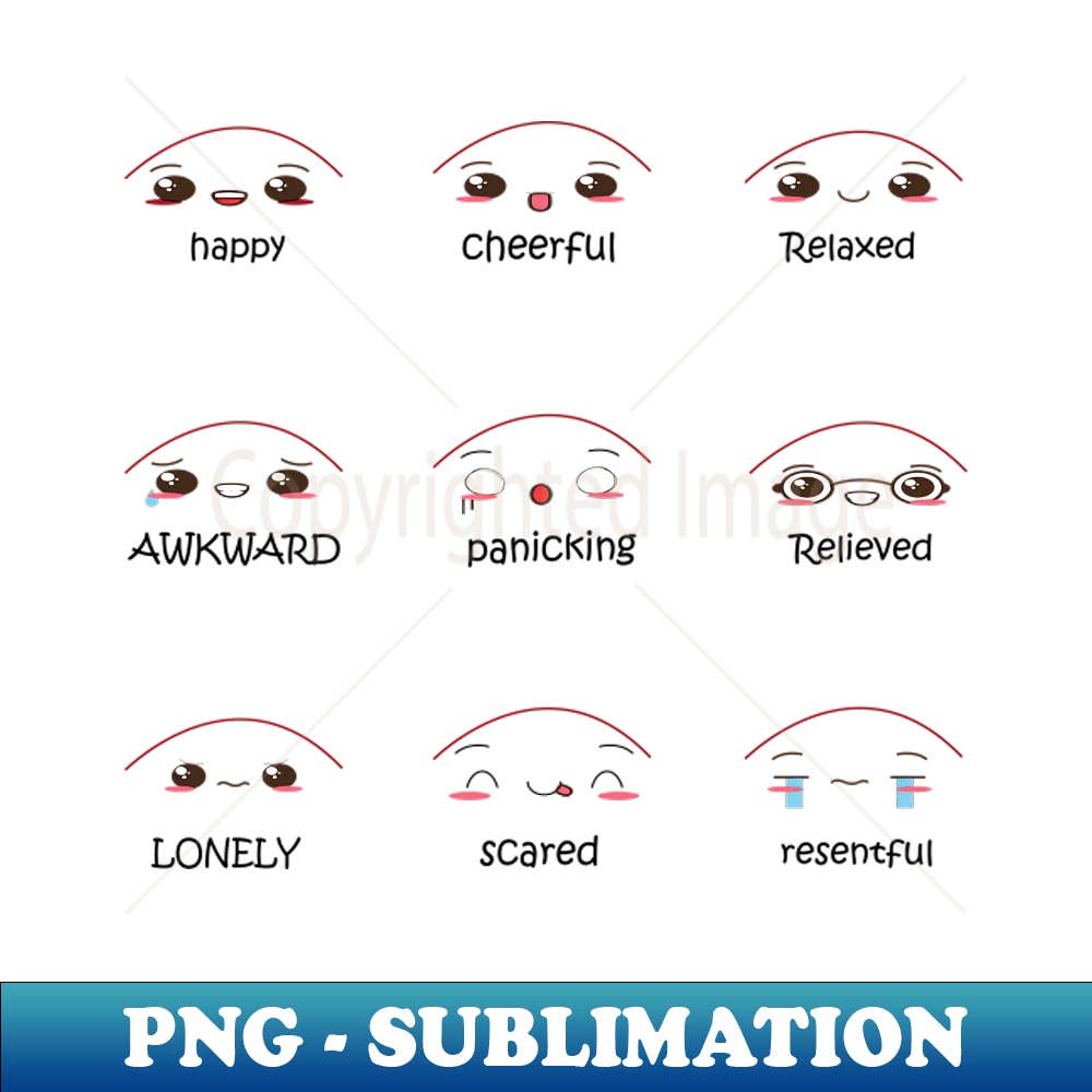 Grimace faciale - Professional Sublimation Digital Download - Inspire ...