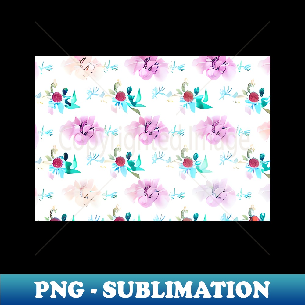 Beautiful Flower Patterns 2 - Signature Sublimation PNG File - Inspire ...