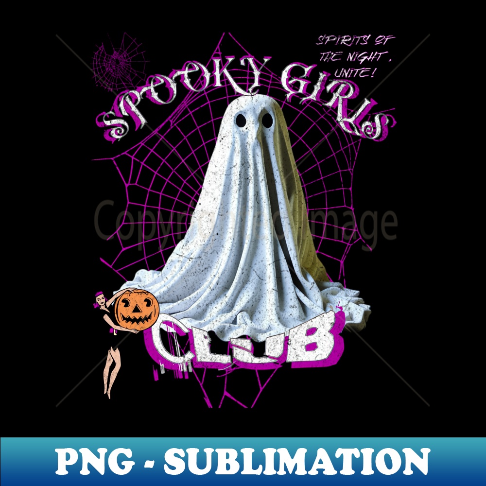 Spooky girls club halloween - Trendy Sublimation Digital Dow | Inspire ...