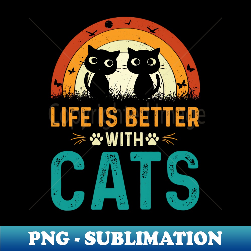 Cat Artistry Showcasing Adorable Feline Creations - PNG Tran | Inspire