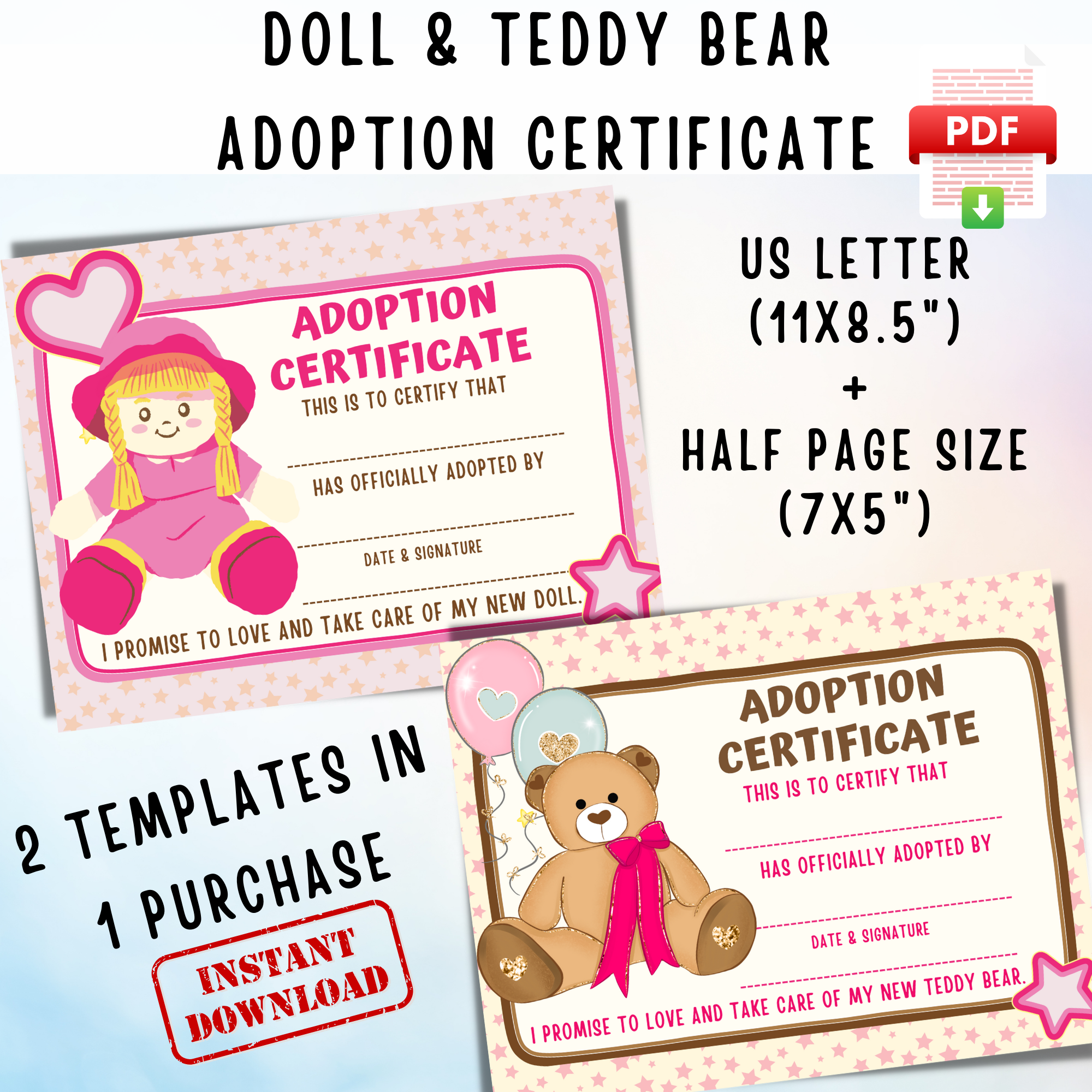 free printable reborn baby doll birth certificate - Inspire Uplift
