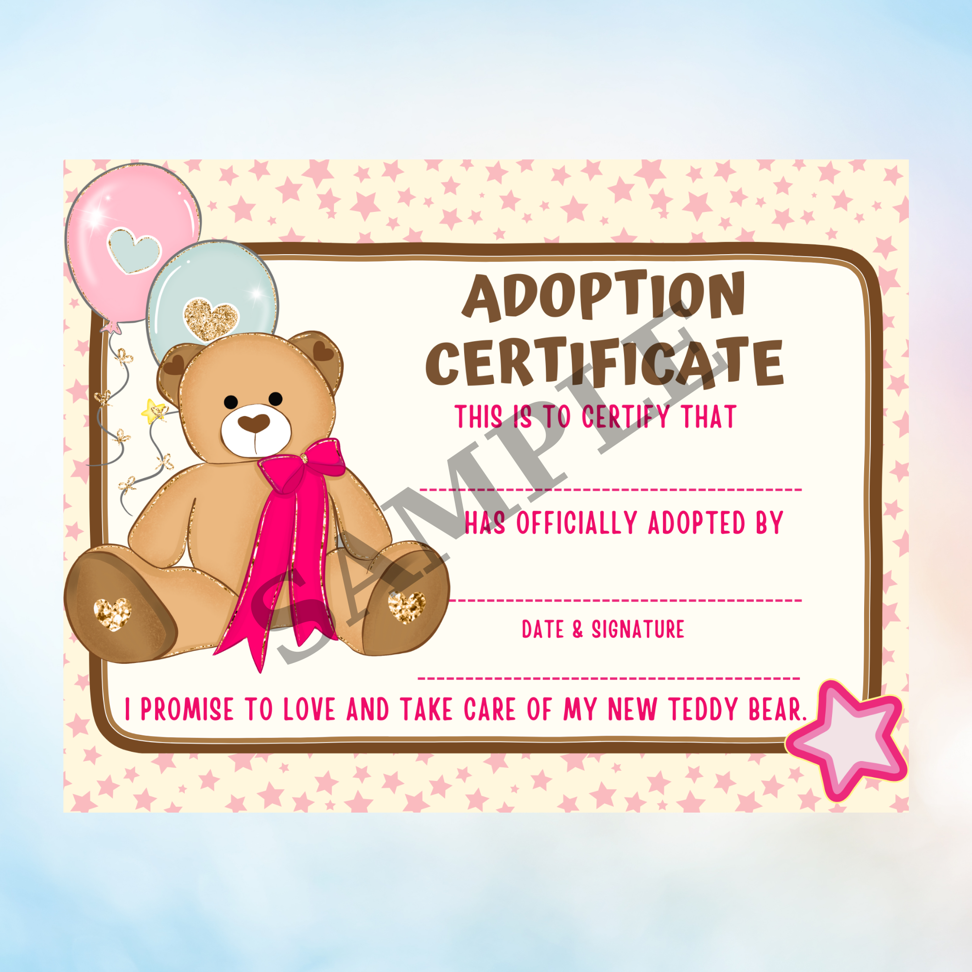 doll-bear-adoption-certificate-set-printable-baby-doll-ce-inspire-uplift for Free Printable Stuffed Animal Adoption Certificate Doll & Bear Adoption Certificate Set Printable, Baby Doll Ce | Inspire Uplift for Free Printable Stuffed Animal Adoption Certificate