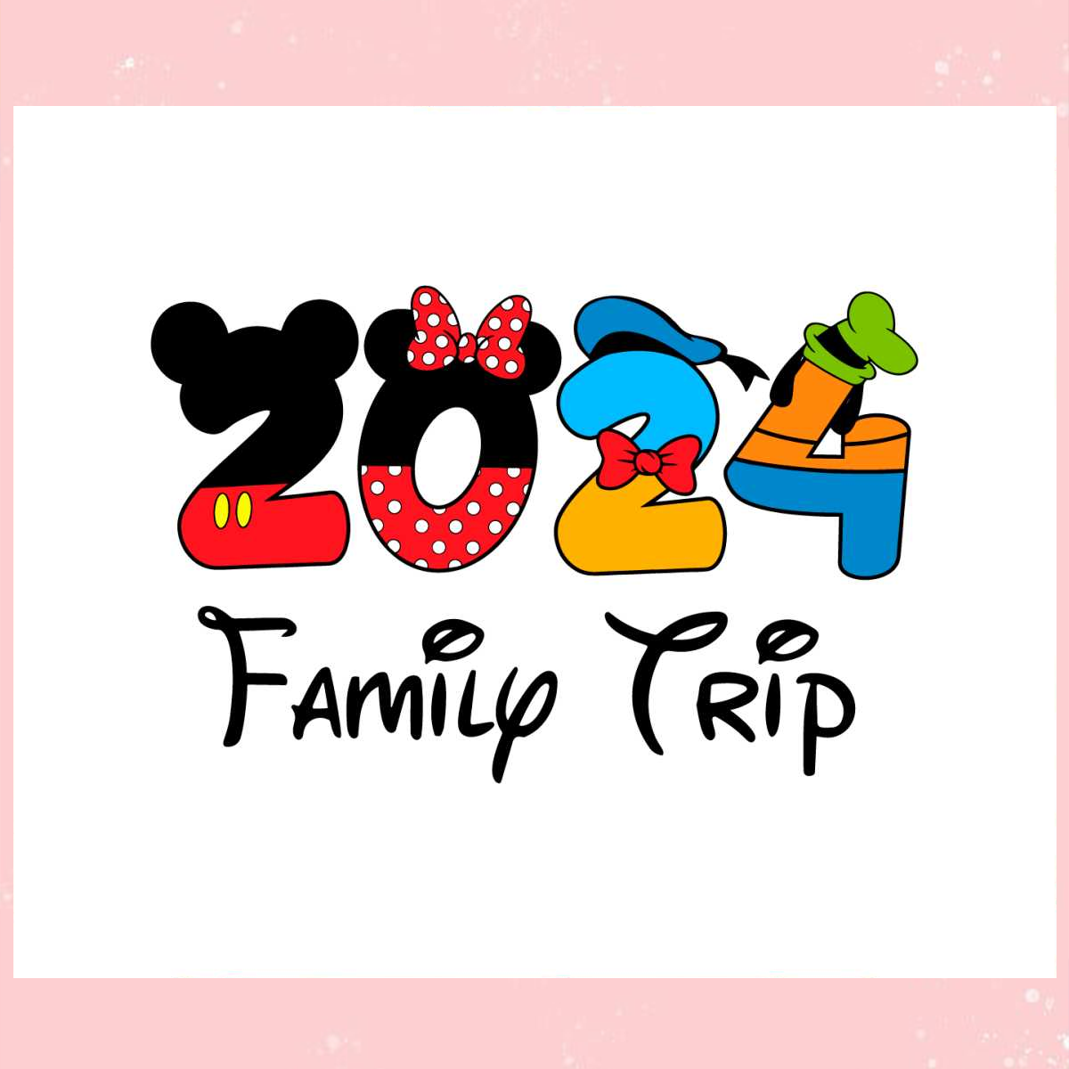 Retro Disney 2024 Family Trip SVG,Disney svg, Mickey mouse,P | Inspire ...