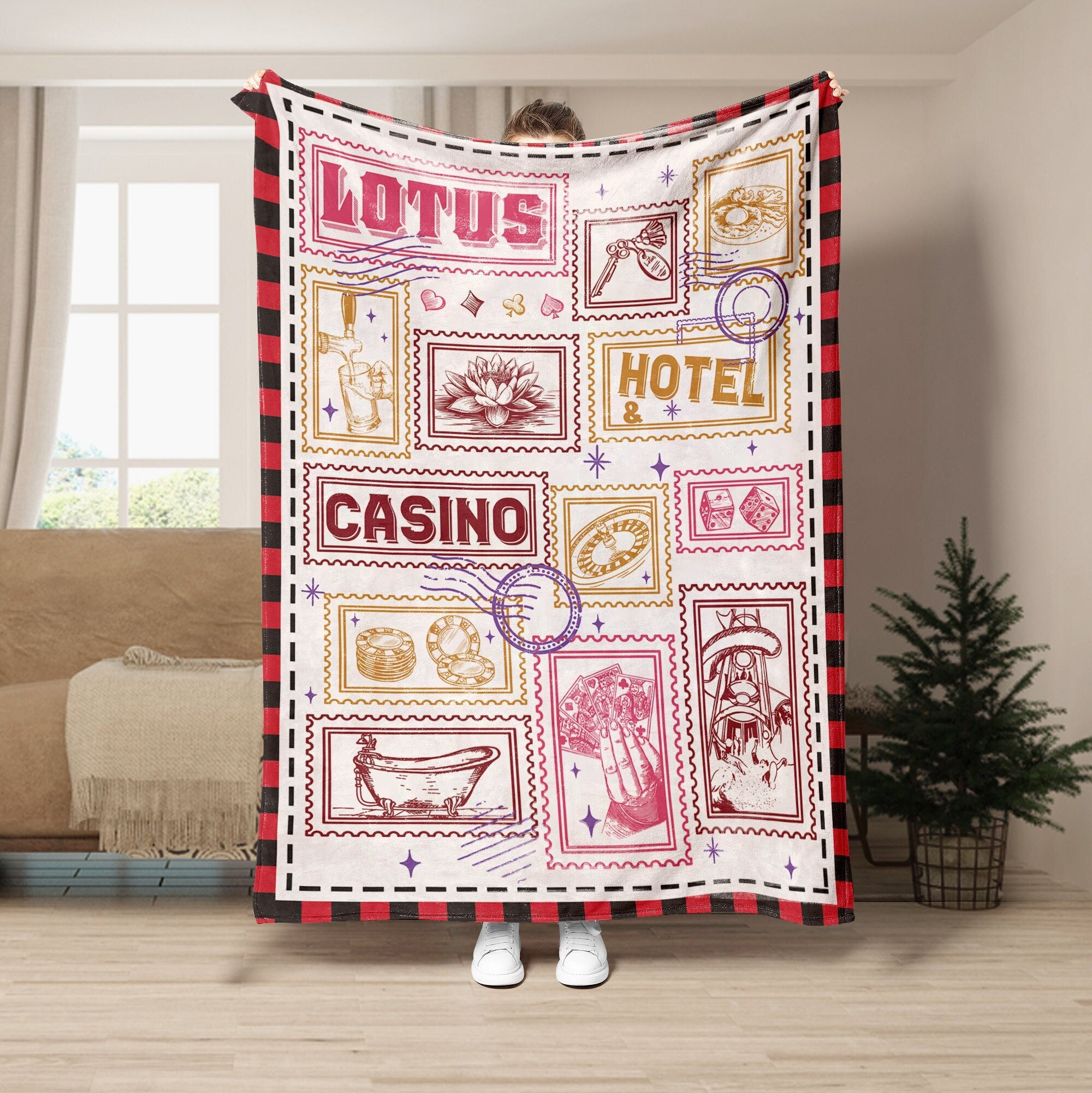 Lotus Hotel & Casino Percy Jackson and the Olympians Blanket Inspire