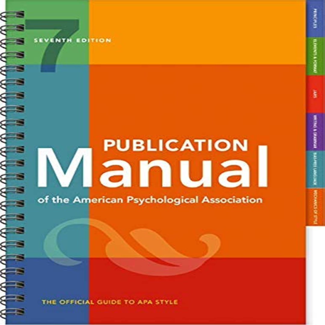 PUBLICATION MANUAL OF THE AMERICAN PSYCHOLOGICAL ASSOCIATION 7TH EDITION PDF FREE DOWNLOAD visual data 8