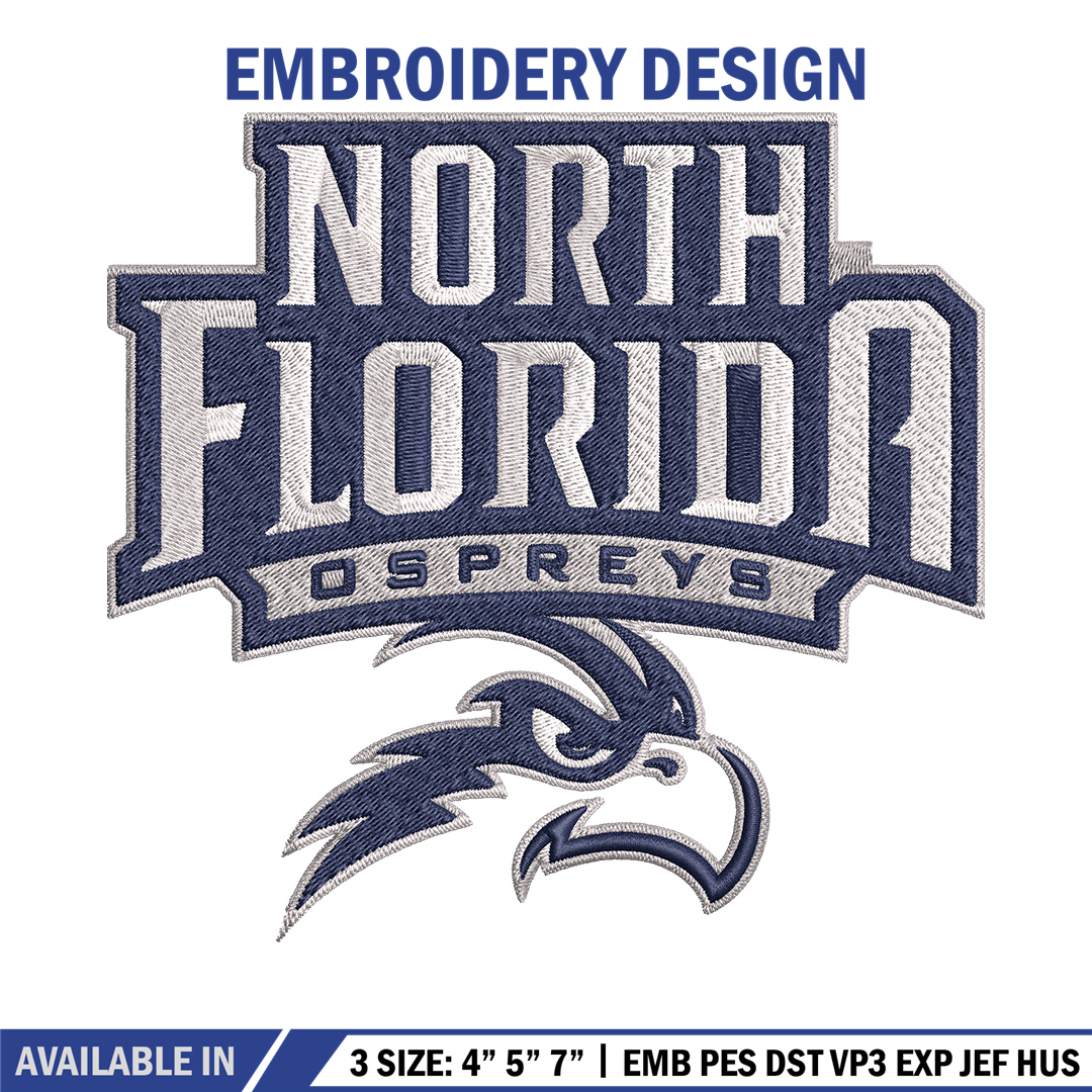 College Flags & Banners Co. North Florida Ospreys Pennant Full Size Feltro