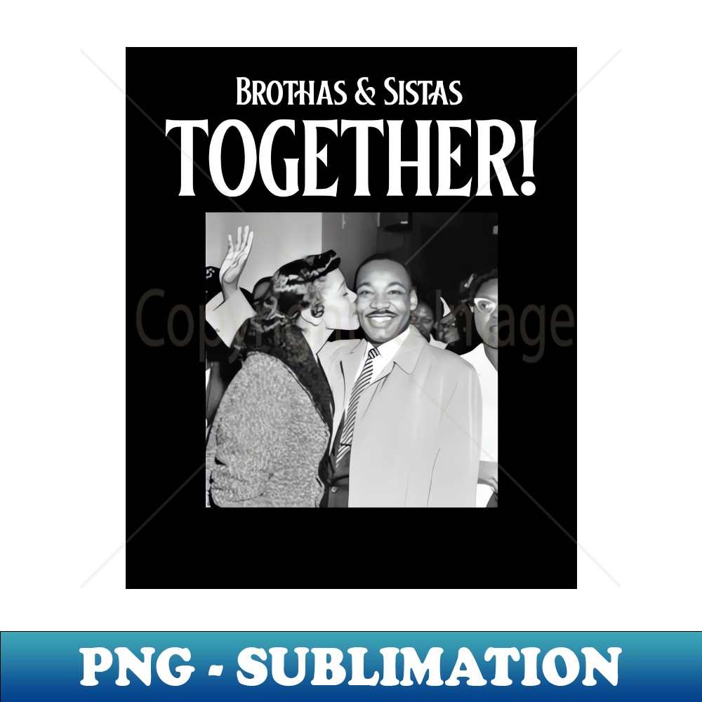 Martin Luther and Coretta Scott King - Premium Sublimation D | Inspire ...