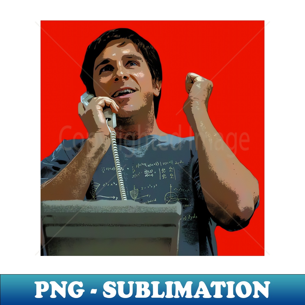 Christian Bale Aesthetic Sublimation Digital File Captur Inspire