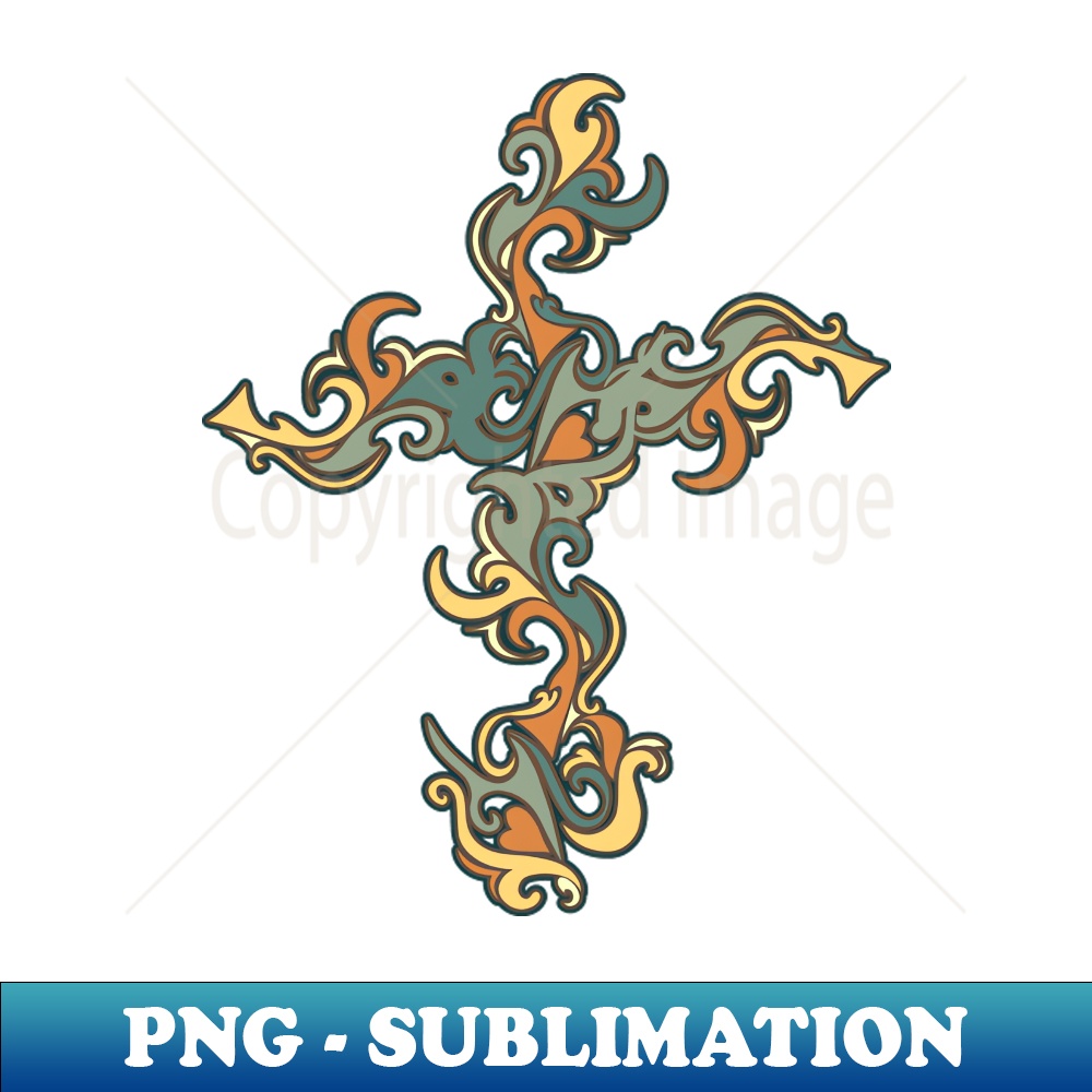 Js Earls TATTOO CROSS design - Instant Sublimation Digital D | Inspire ...