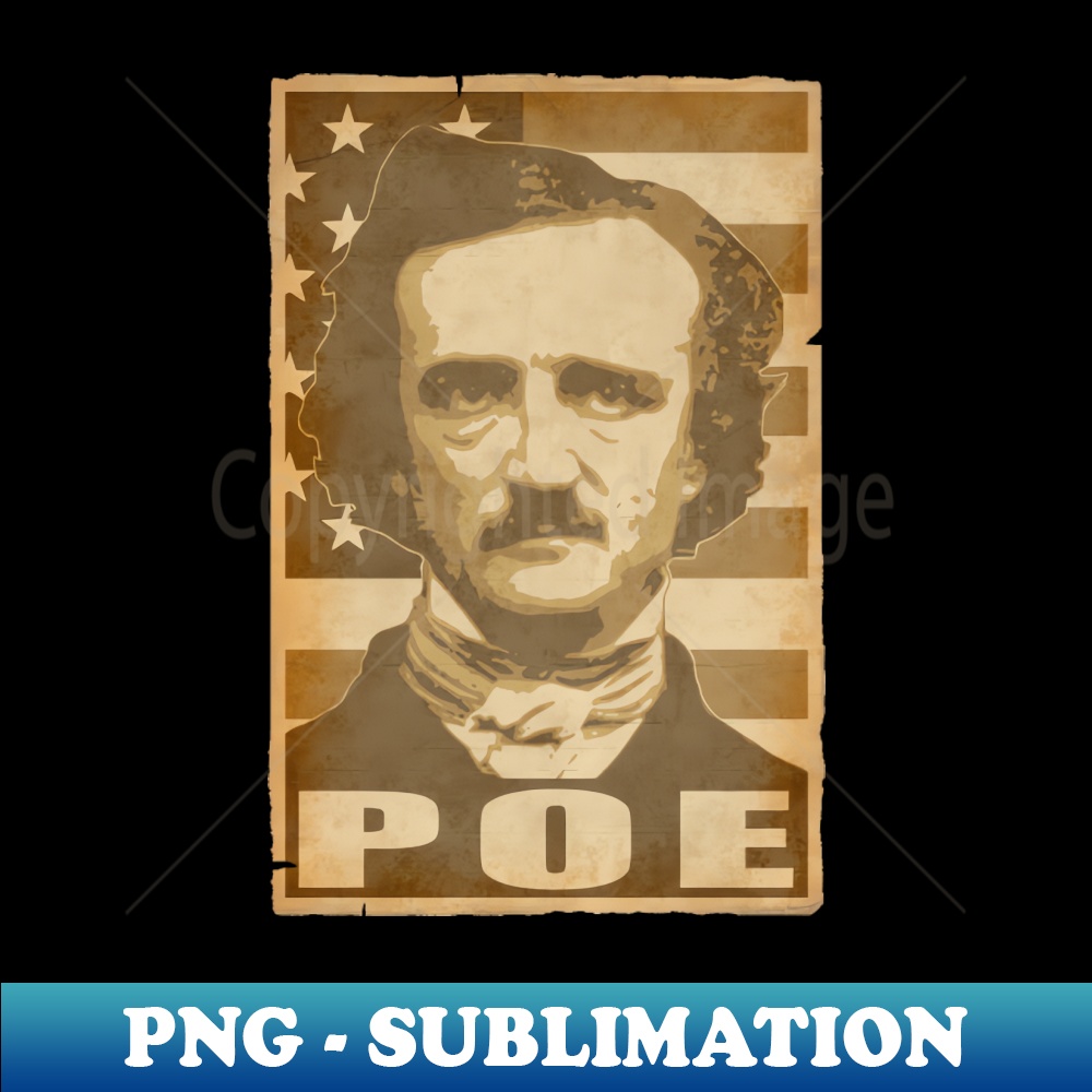 Edgar Allan Poe Politica Propaganda Pop Art - Signature Subl | Inspire ...