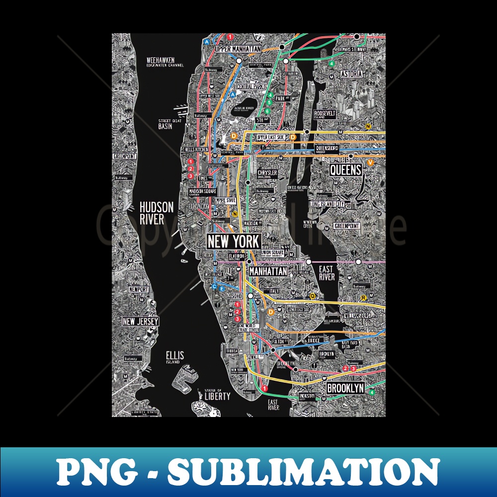 New york city subway street map - PNG Transparent Sublimatio | Inspire ...