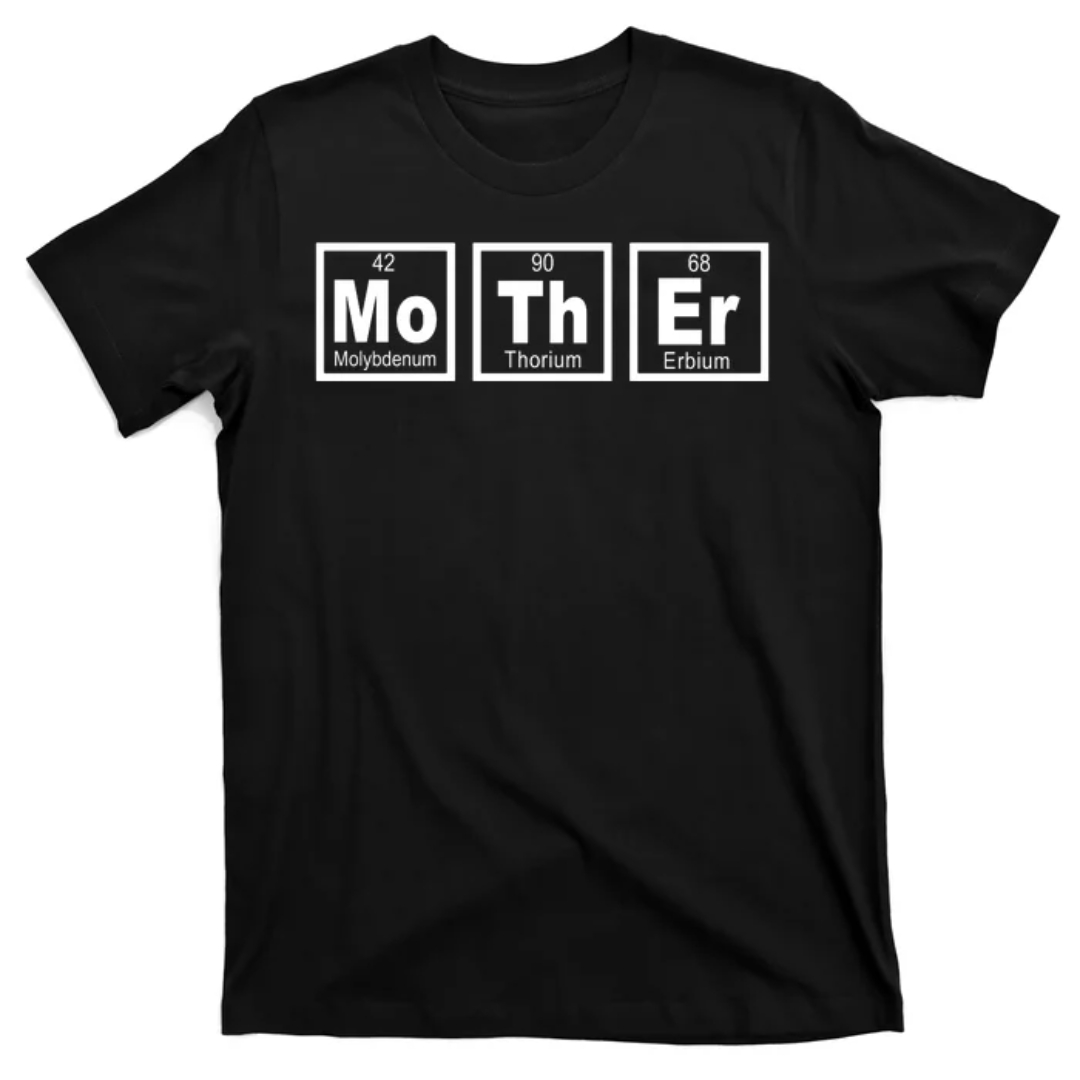 Mother Periodic Table Dark Hoodie Sweatshirt