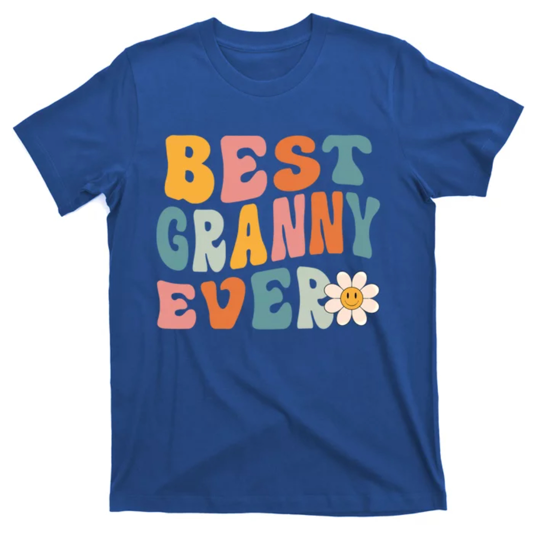 Best Grandma Ever T Shirt - Cute Flower Lace Mandala Gift main image 1