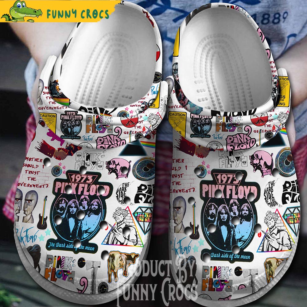 Pink Floyd 1973 Crocs Crocband Shoes - Discover Comfort And | Inspire ...