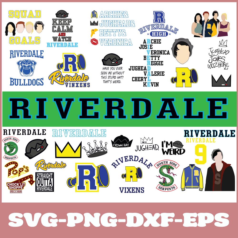 Riverdale bundle svg,png,dxf,Riverdale svg,png,dxf,Disney sv - Inspire ...