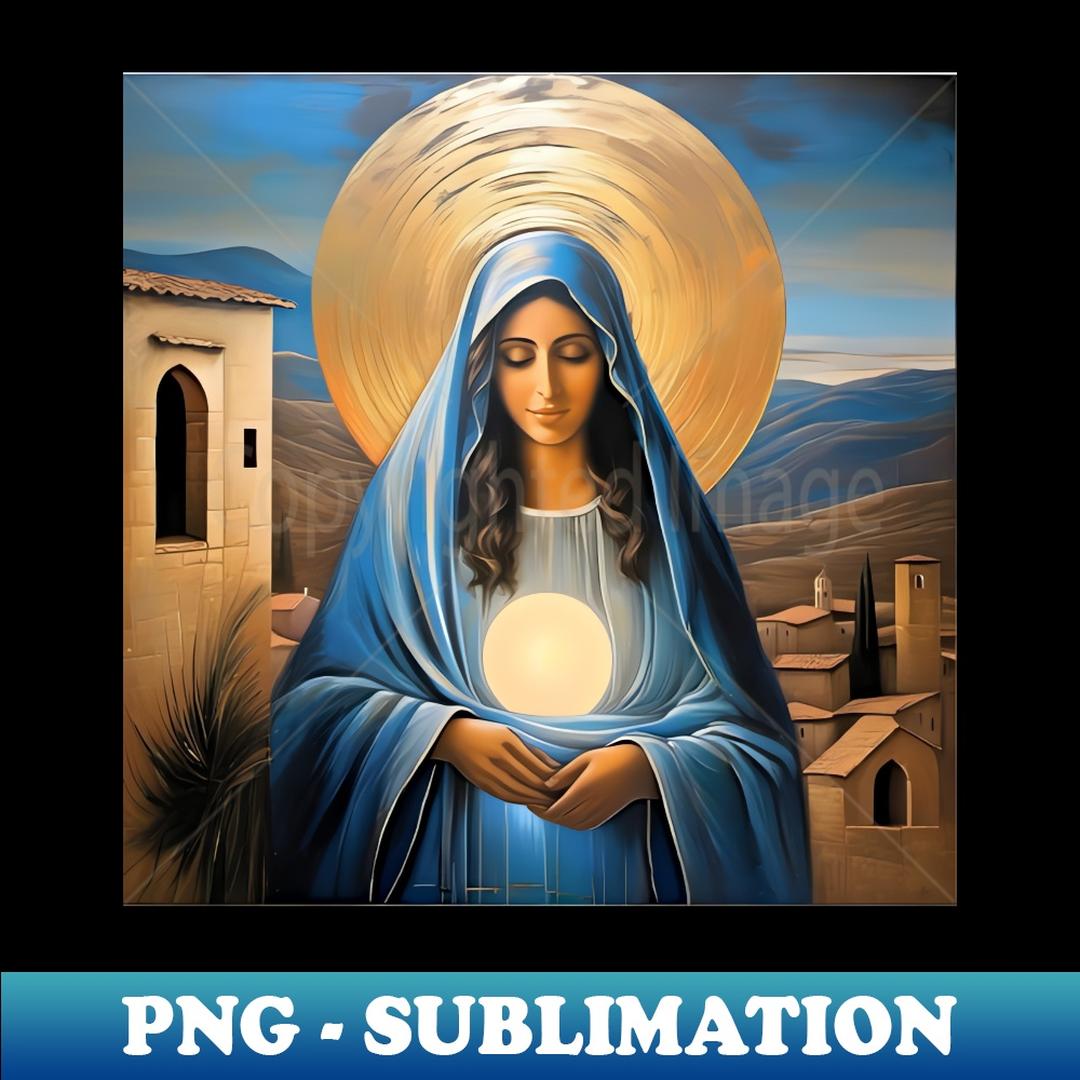 Holy Mary carrying the Light - Premium PNG Sublimation File | Inspire ...