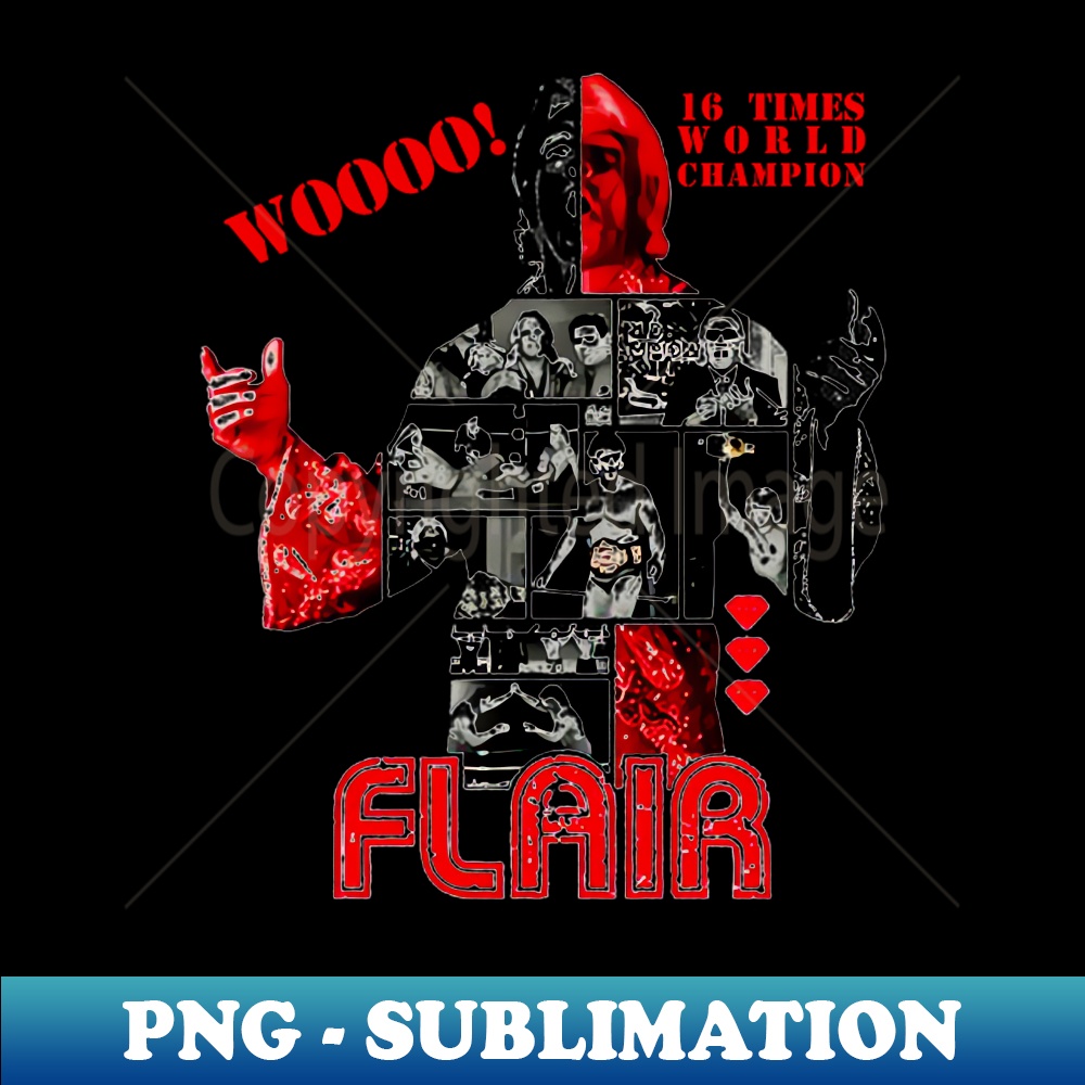 The Champions Ric Flair - PNG Transparent Sublimation File | Inspire Uplift