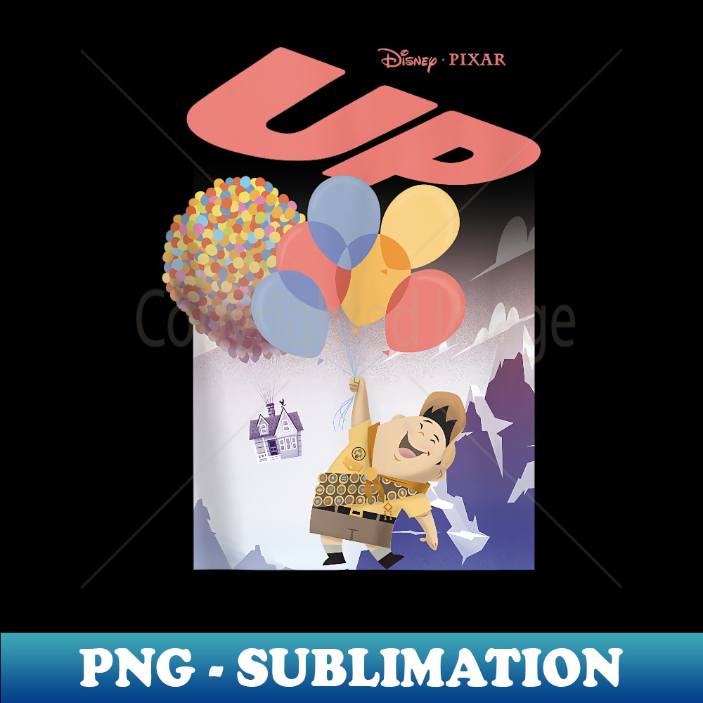 Disney Pixar Up Movie Cartoon Style - Artistic Sublimation D | Inspire ...