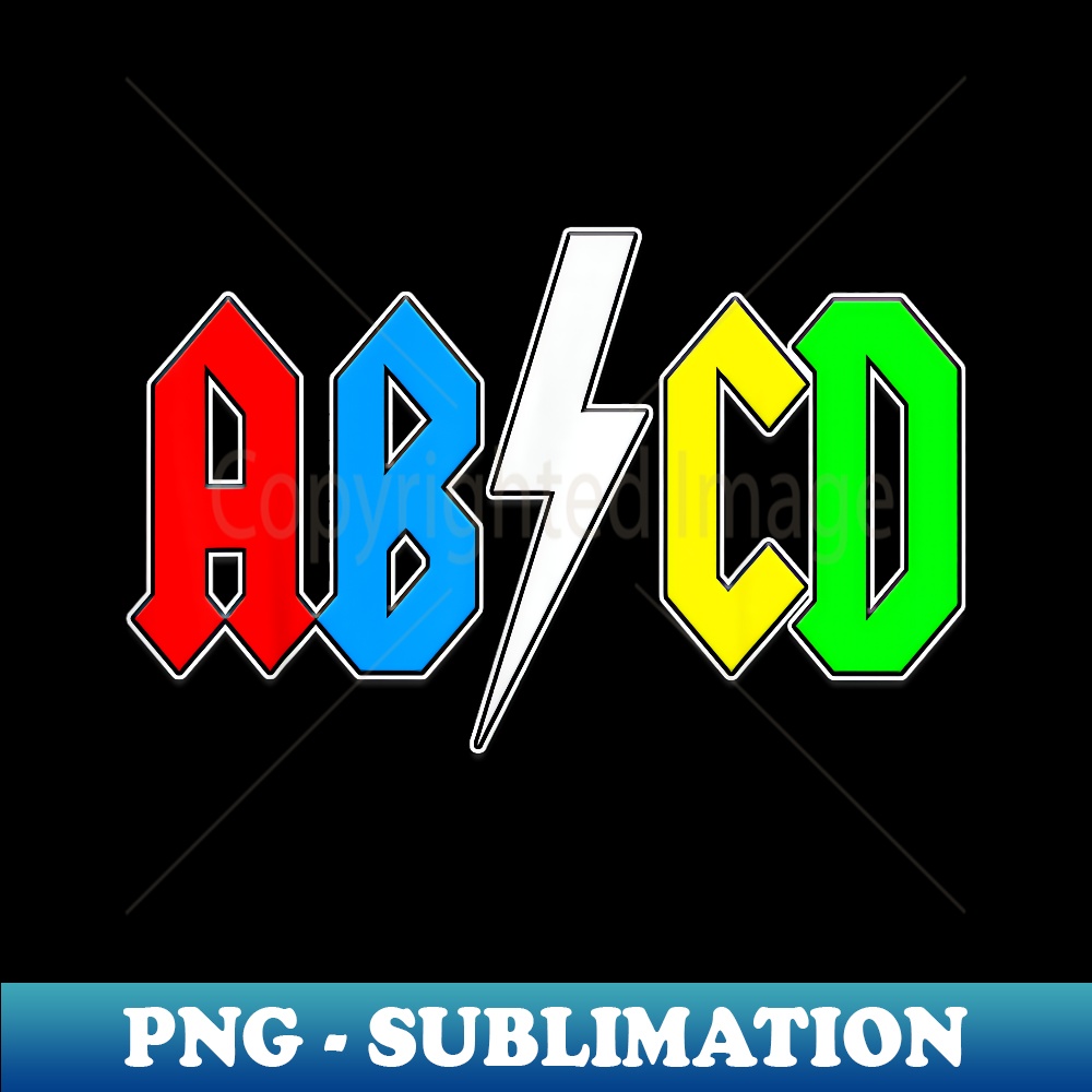 Fun ABCD Rock Band - Retro PNG Sublimation Digital Download | Inspire ...