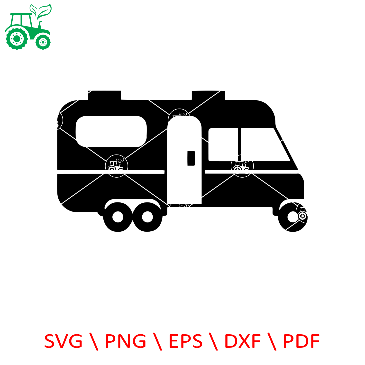 Camper Clipart Image Digital, Travel Clip Art, Camping Clipa | Inspire ...