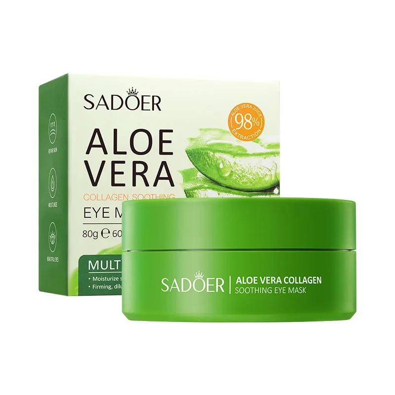 Aloe Vera Collagen Eye Masks  60 Moisturizing Patches | Inspire Uplift