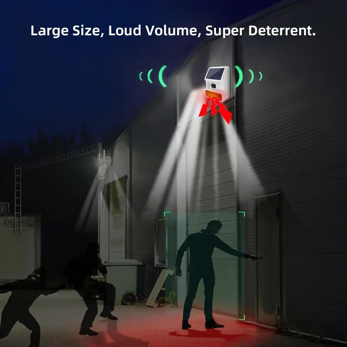 Solar Wireless Outdoor Alarm System – 433MHz | Inspire Uplift