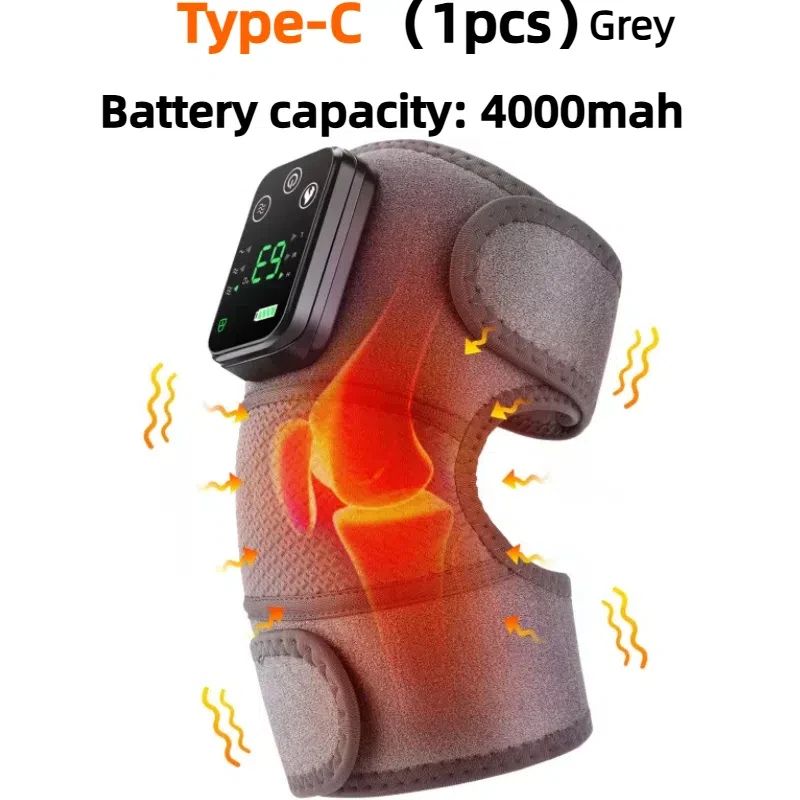 Electric Shoulder Heating Pad with 3 Speed Vibration & Thermal Massager for Shoulder, Neck & Muscle Relax Belt