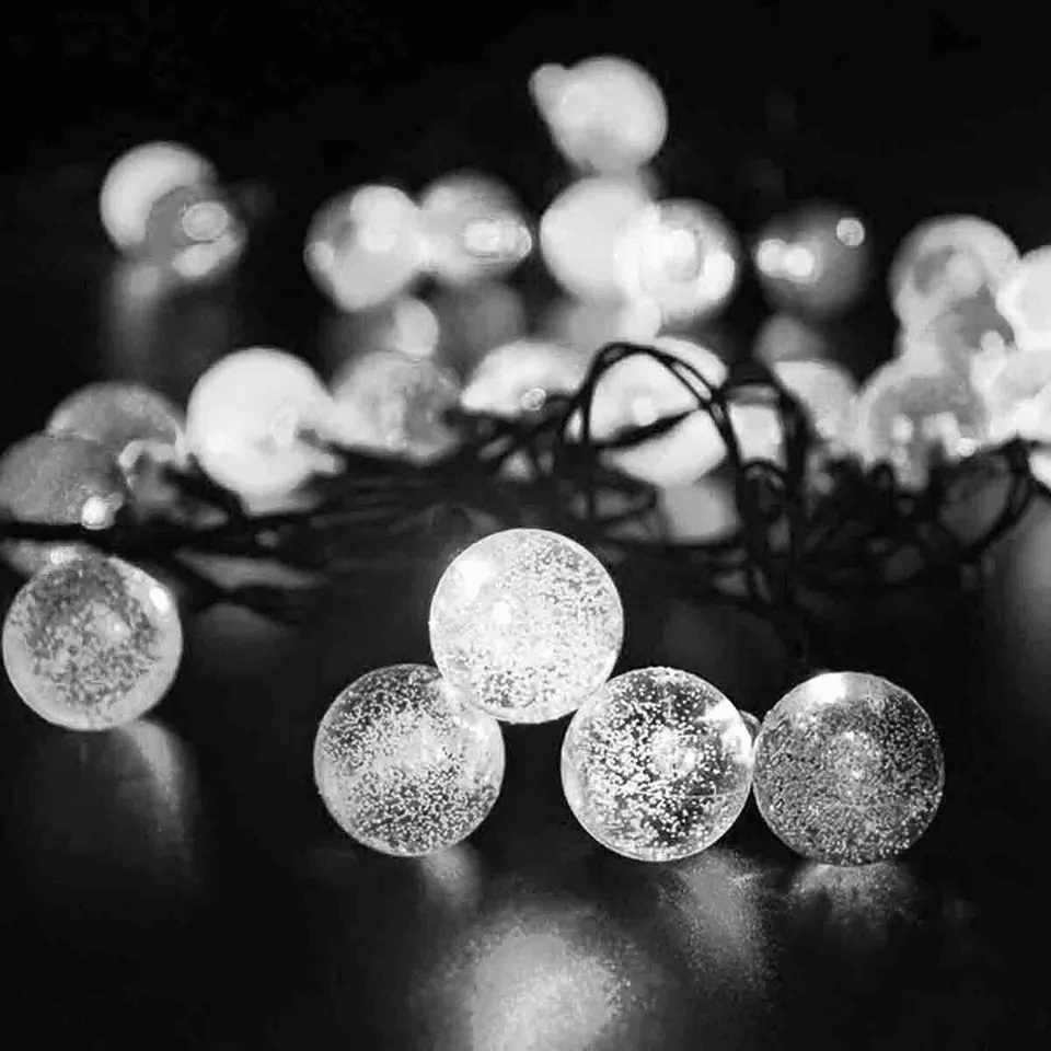 Waterproof Solar Powered LED String Lights for Garden Path Yard Decor, Outdoor Landscape & Patio Lighting