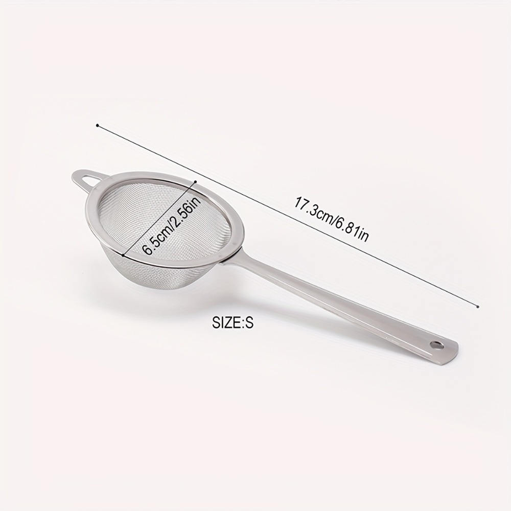 Achieve Clump-Free Perfection: Stainless Steel Matcha Sifter with Very Fine Mesh, Rust-Proof, Easy to Clean Kitchen