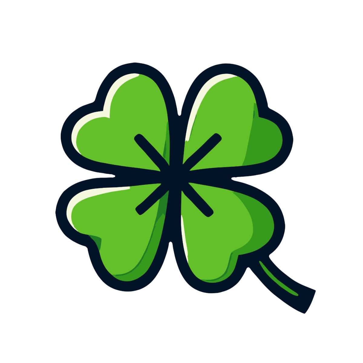 Shamrock Icon PNG File Download Digital File | Inspire Uplift