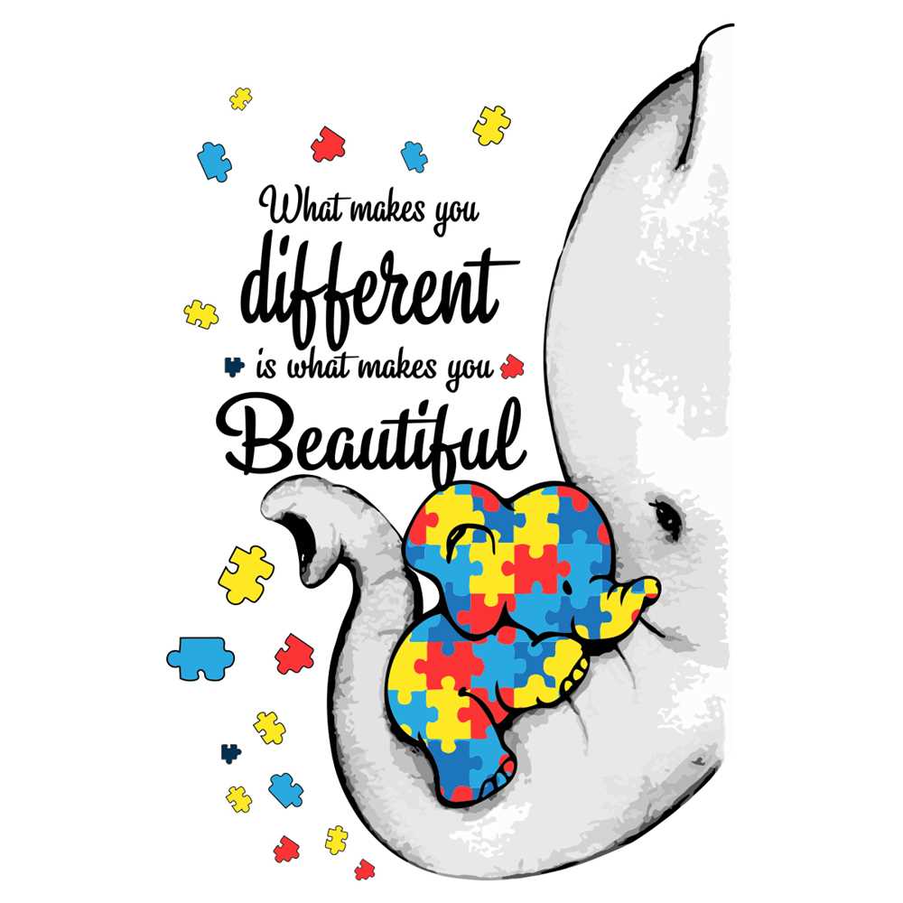 What make you different is what make you beautiful svg awar inspire