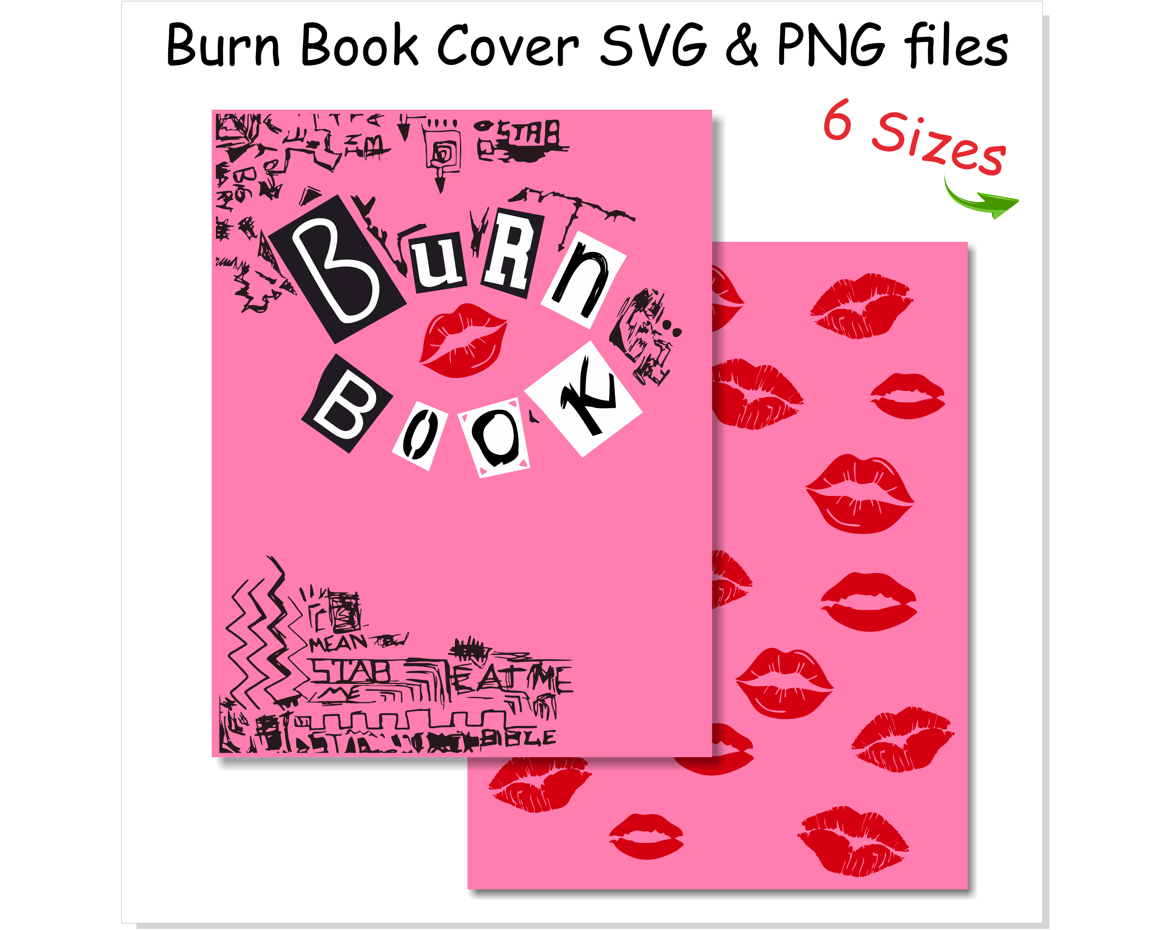 Burn Book Cover SVG PNG files | Burn Book svg, Burn Book png | Inspire