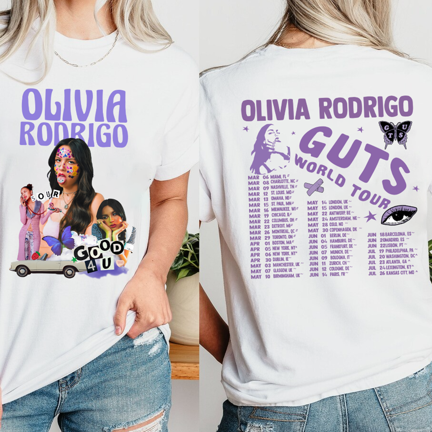 Olivia Rodrigo Shirt, Olivia Rodrigo Merch, Olivia Rodrigo 2 | Inspire ...
