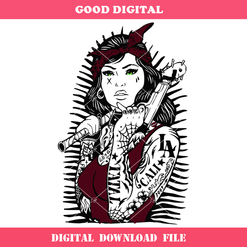 Calli Girl Svg, Callipygian Woman Svg, Tattoo Girl Svg | Inspire Uplift