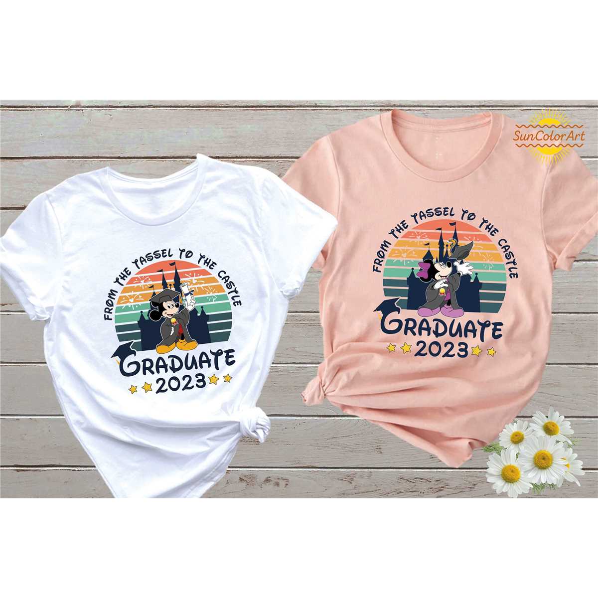 Disney Graduate Shirt, Graduation 2023 Shirt, Disney Senior