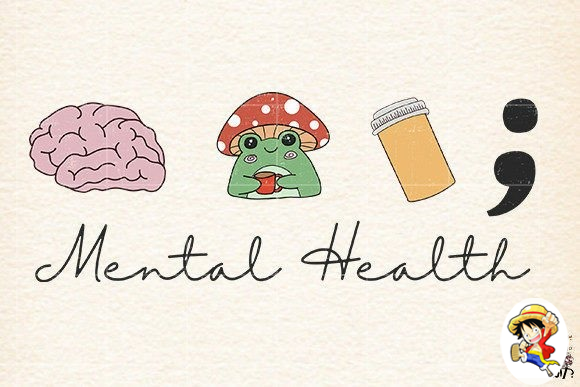 Mental Health With Flower Png | Inspire Uplift