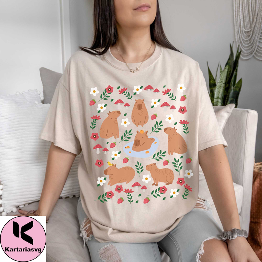 Sweat à Capuche Capybara - Hommes, Femmes, Enfants - Design Fantaisie Pour Fans - 241 G, Coupe Classique - 2