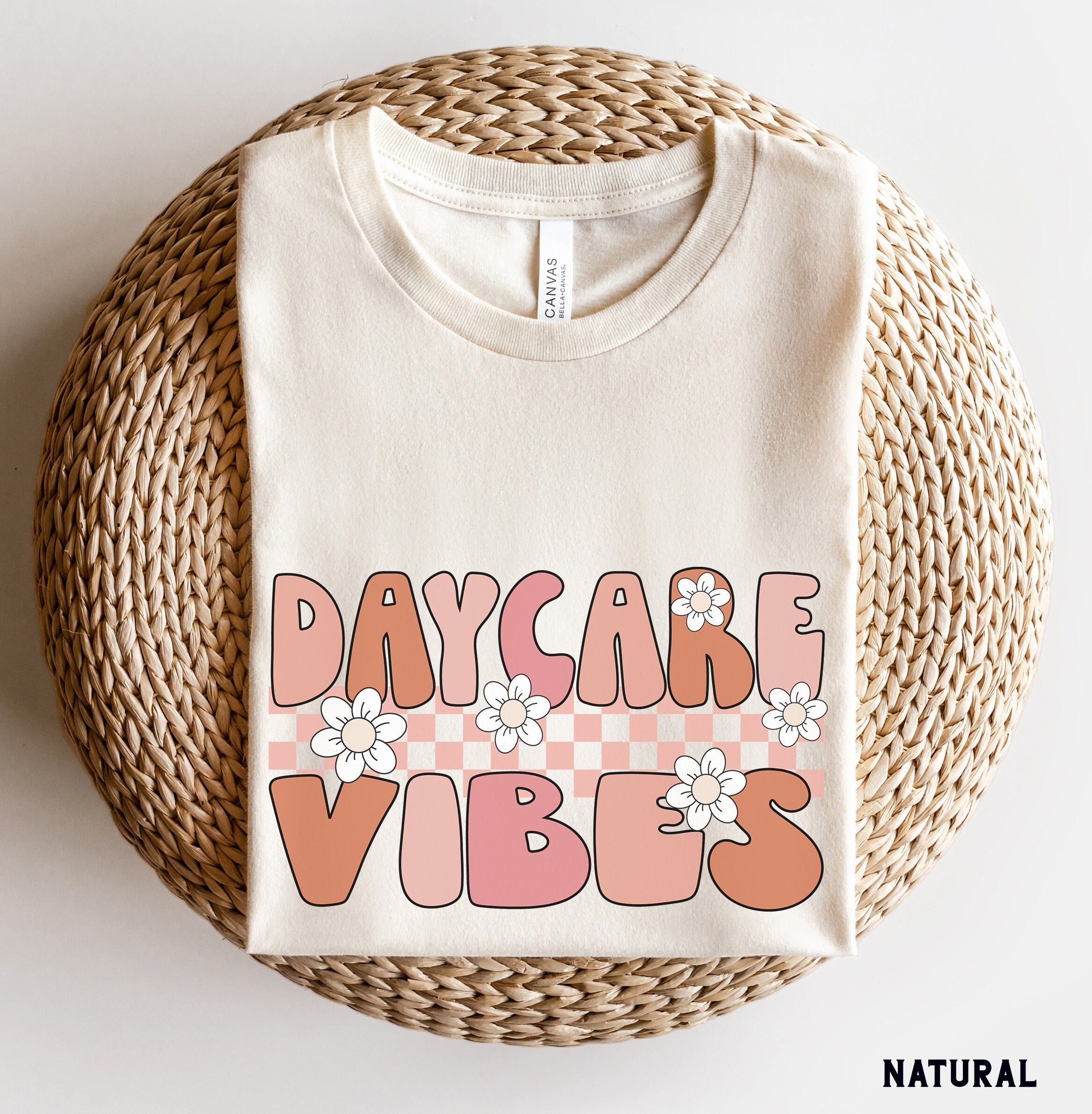Daycare vibes shirt daycare teacher shirts daycare crew sh inspire