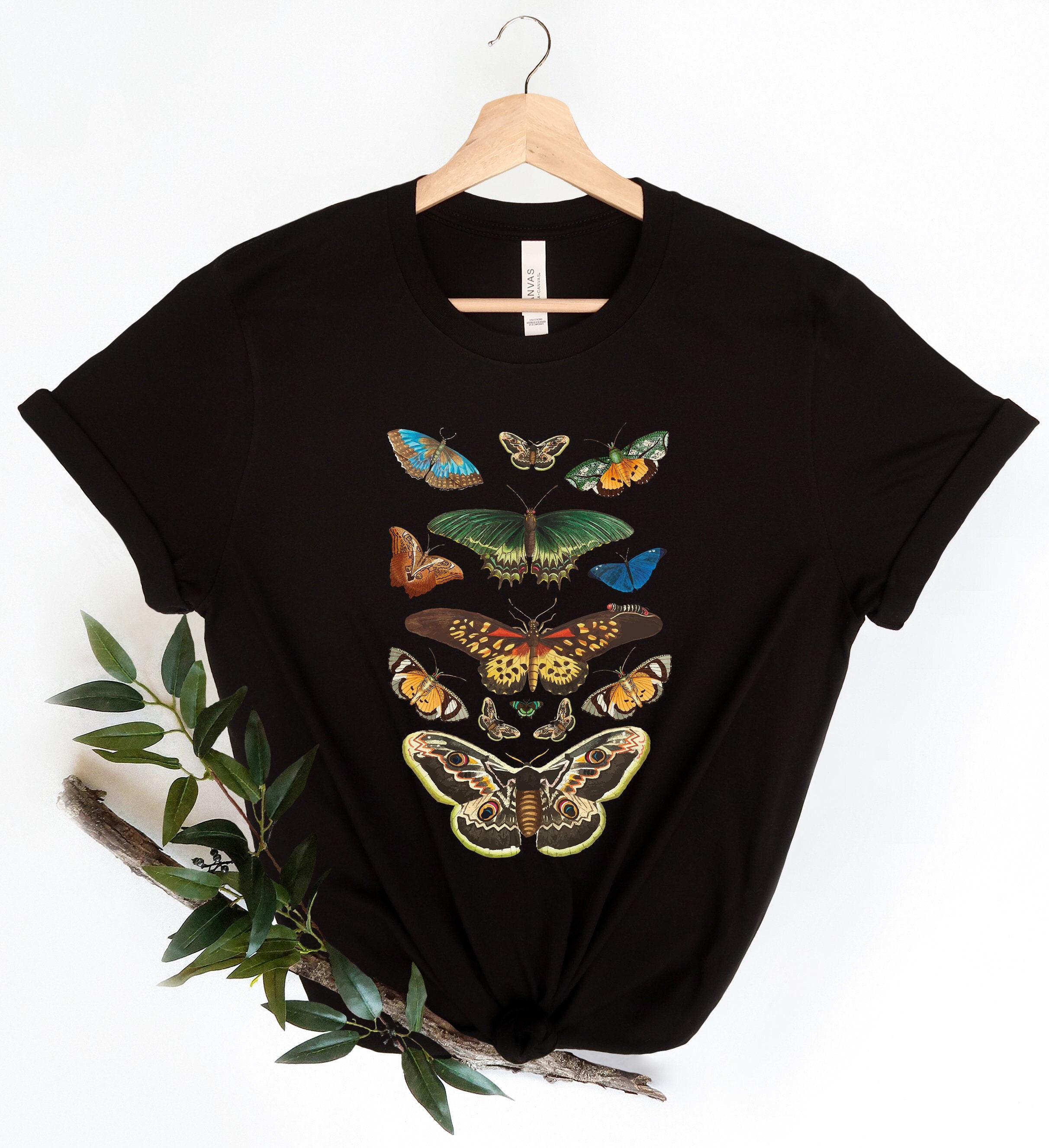 Moth Shirt, Cottagecore Shirt, Bug Shirt, Aesthetic Shirt In | Inspire ...