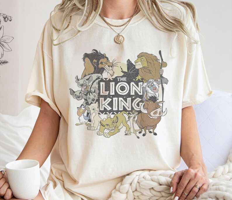 The Lion King Shirt, Rafiki, Mufasa, Simba, Scar T-Shirt, Ti | Inspire ...